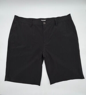 CoolKeep Men's Performance Shorts Size 38 Black Stretch Lightweight Golf Casual